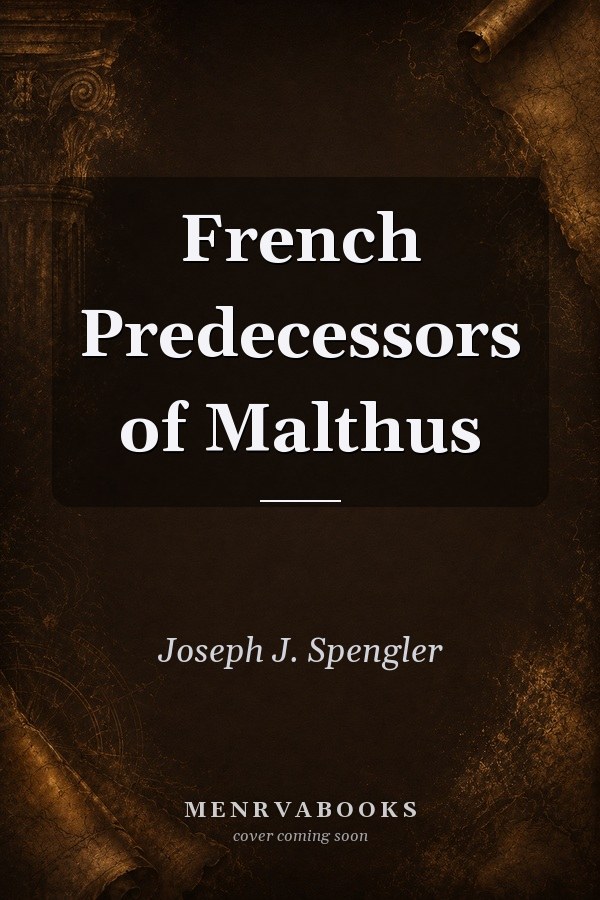 French Predecessors of Malthus