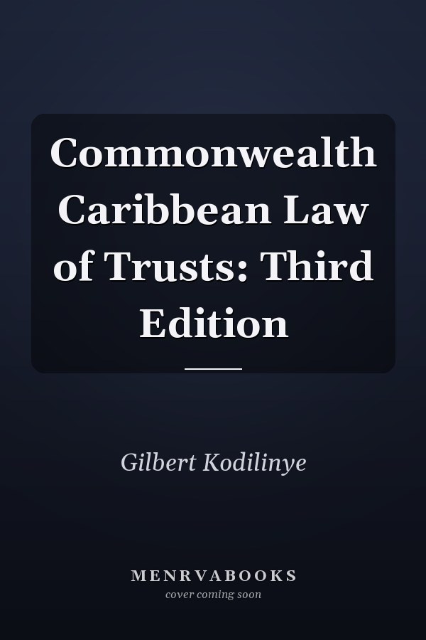 Commonwealth Caribbean Law of Trusts
