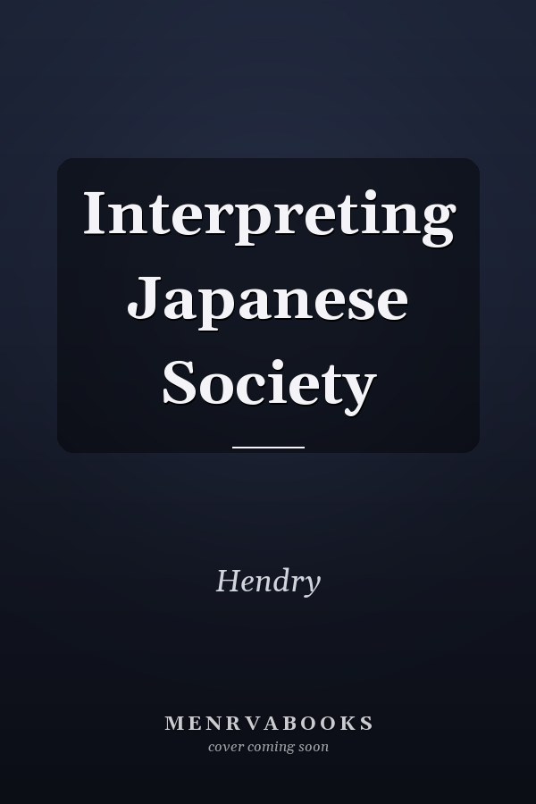 Interpreting Japanese Society