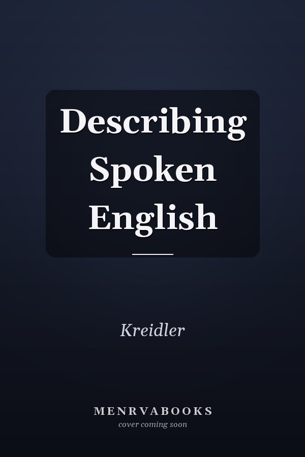 Describing Spoken English