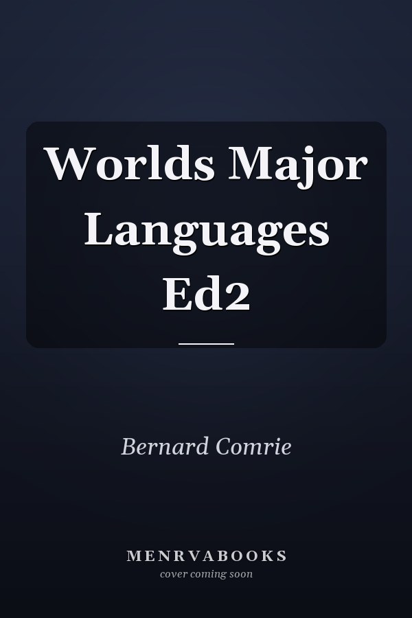 The World's Major Languages