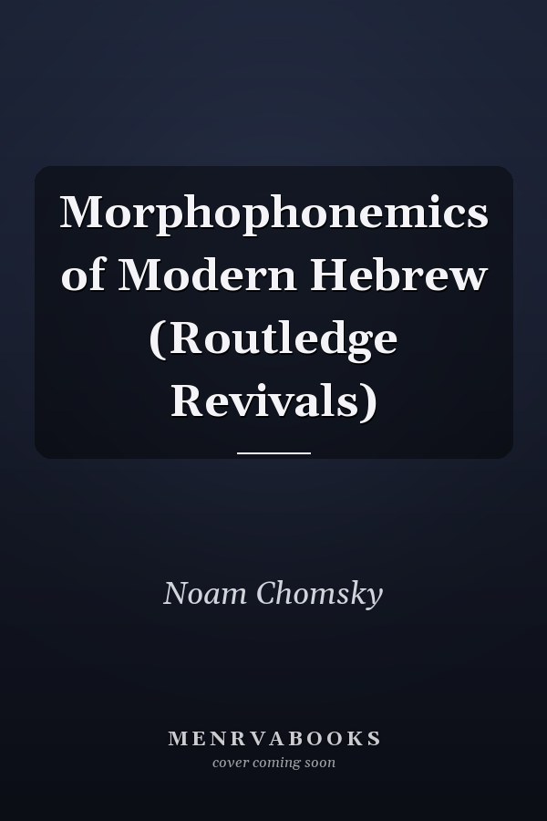 Morphophonemics of Modern Hebrew