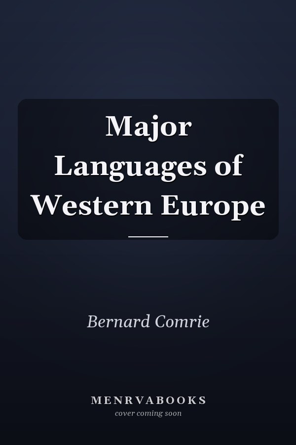 Major Languages of Western Europe