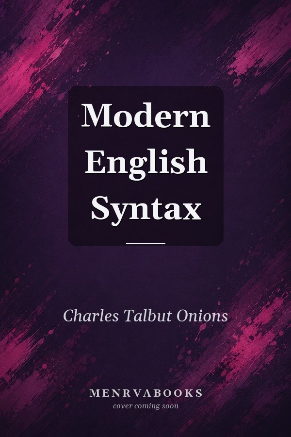 Modern English Syntax