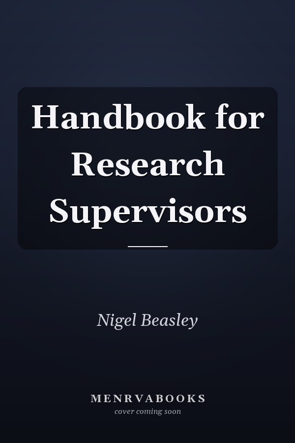 Handbook for Research Supervisors