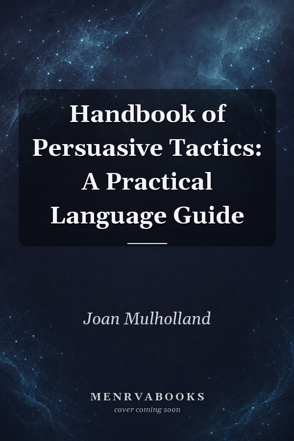 Handbook of Persuasive Tactics: A Practical Language Guide