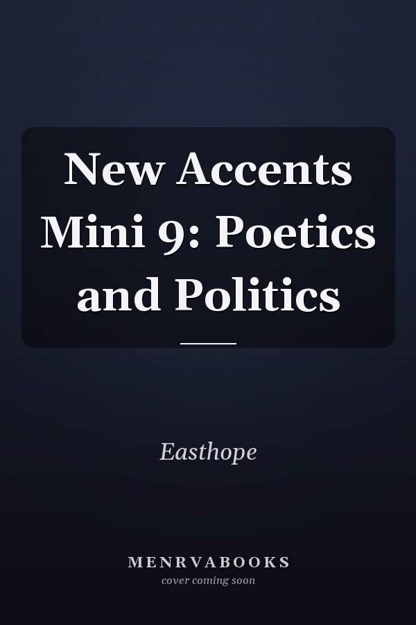 Poetics and Politics