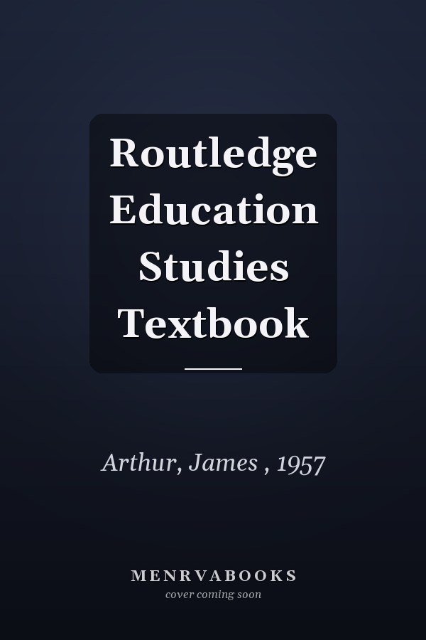 Routledge Education Studies Textbook