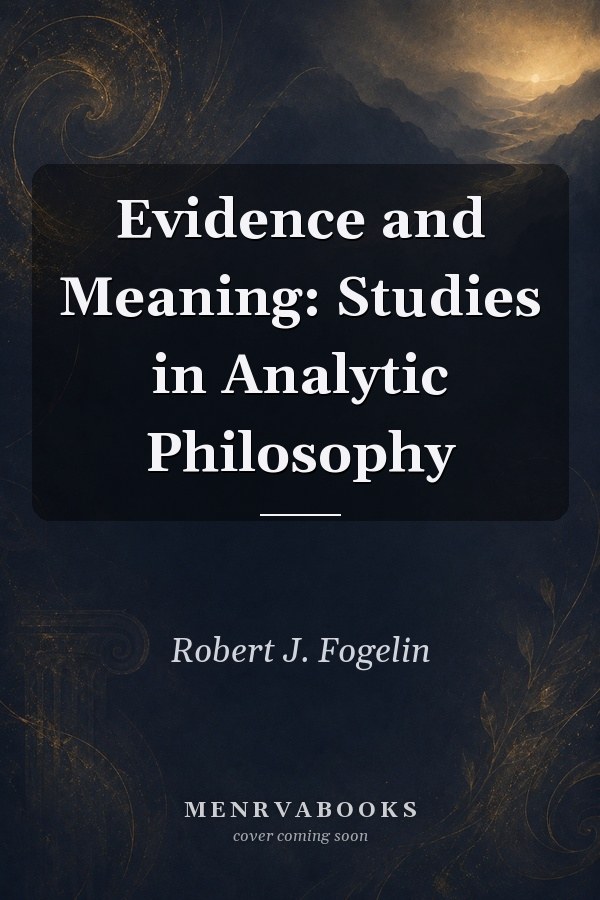 Evidence and Meaning: Studies in Analytic Philosophy