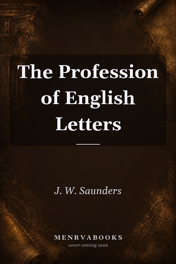 The Profession of English Letters