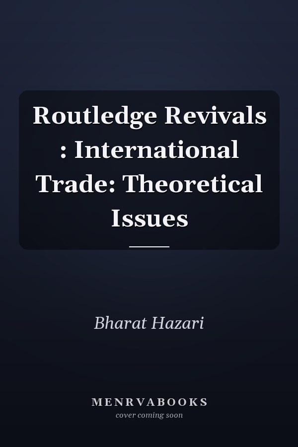 International Trade: Theoretical Issues
