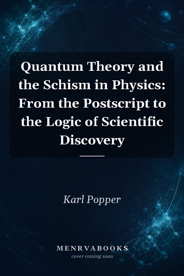 Quantum Theory and the Schism in Physics: From the Postscript to the Logic of Scientific Discovery