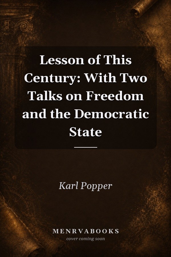 Lesson of This Century: With Two Talks on Freedom and the Democratic State