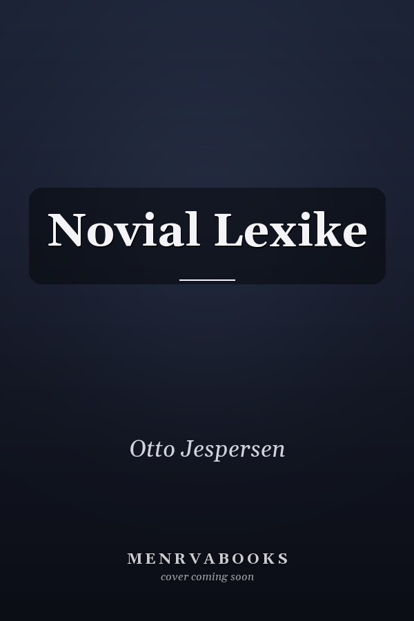 Novial Lexike