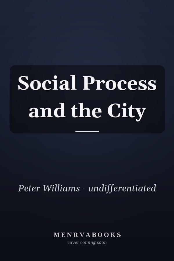 Social Process and the City