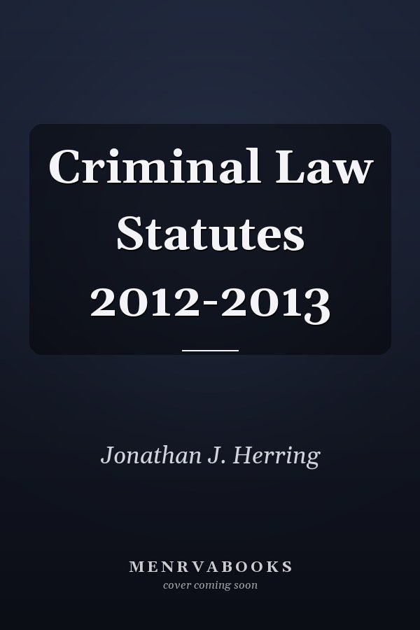 Criminal Law Statutes