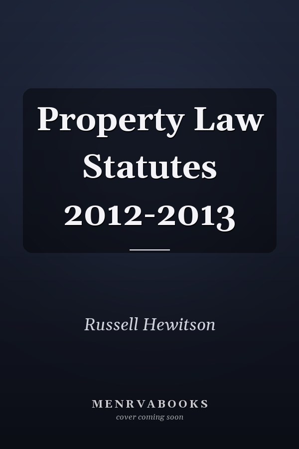 Property Law Statutes