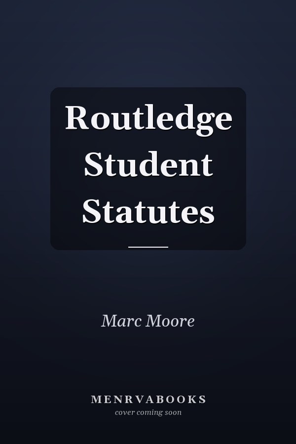 Routledge Student Statutes