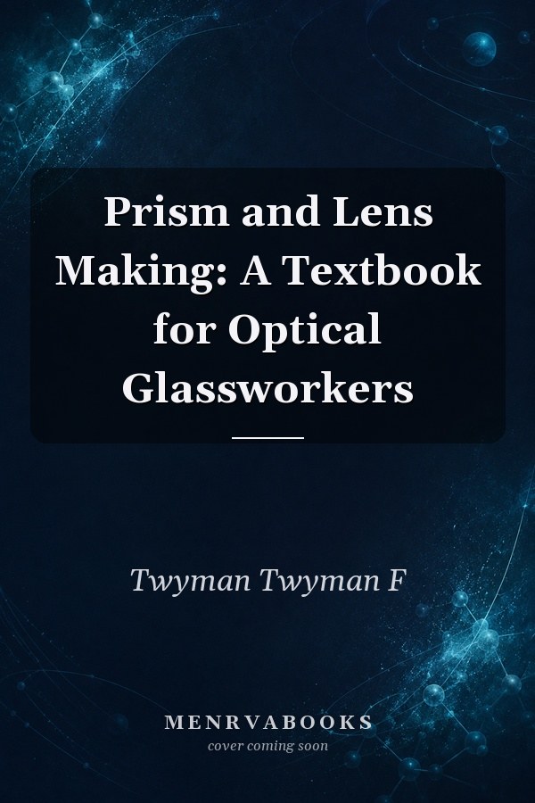 Prism and Lens Making: A Textbook for Optical Glassworkers