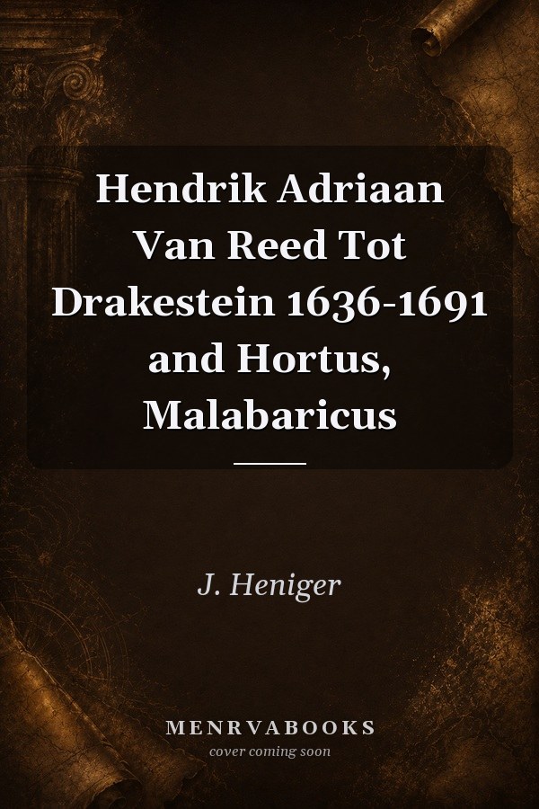 Hendrik Adriaan van Reede tot Drakestein 1636-1691 and Hortus Malabaricus
