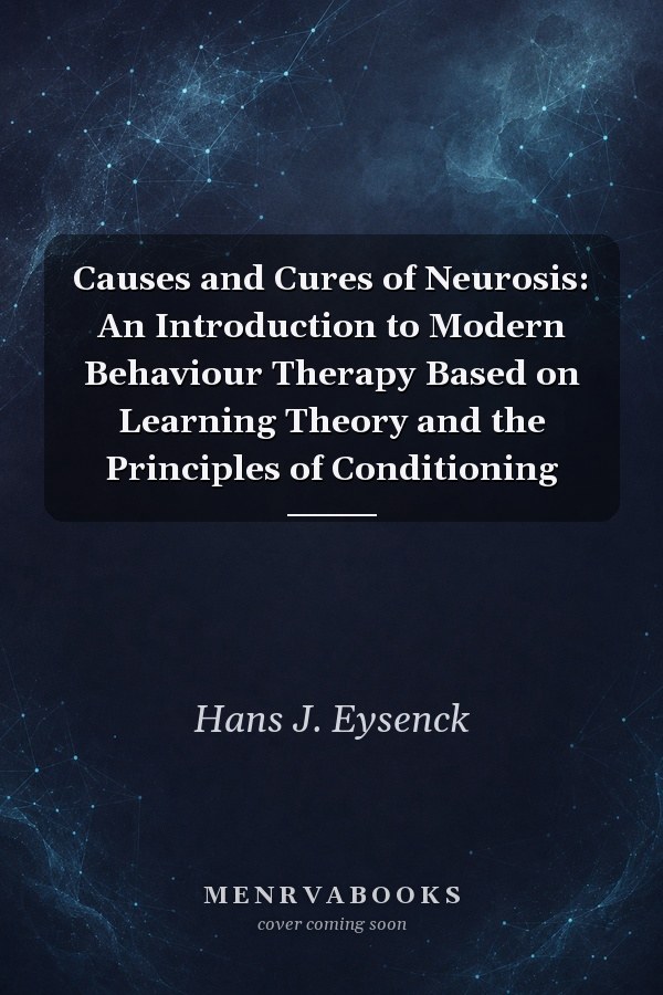 Causes and Cures of Neurosis: An Introduction to Modern Behaviour Therapy Based on Learning Theory and the Principles of Conditioning