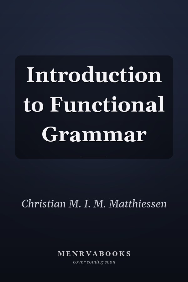 Introduction to Functional Grammar