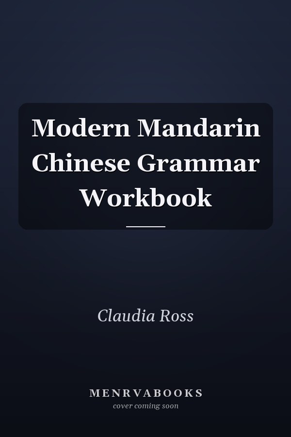 Modern Mandarin Chinese Grammar Workbook