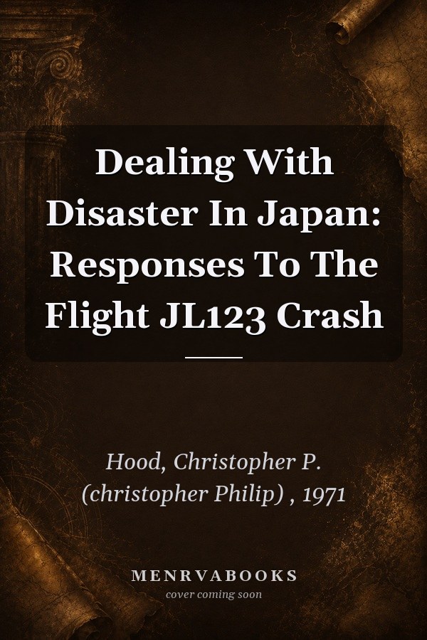 Dealing With Disaster In Japan: Responses To The Flight JL123 Crash