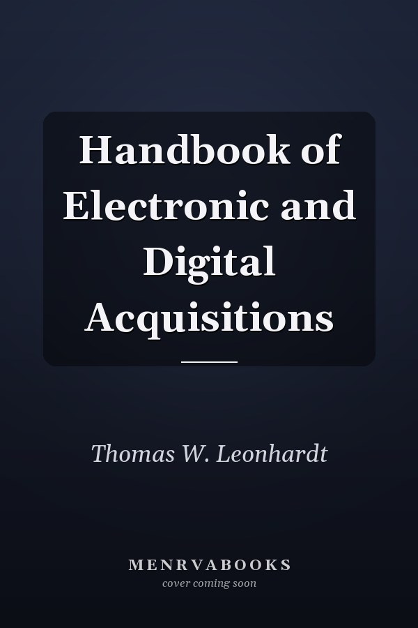 Handbook of Electronic and Digital Acquisitions