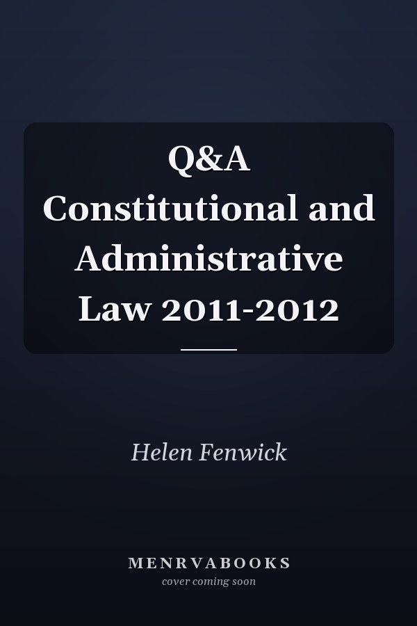 Q&A Constitutional and Administrative Law