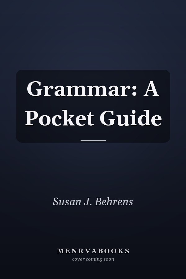 Grammar: A Pocket Guide