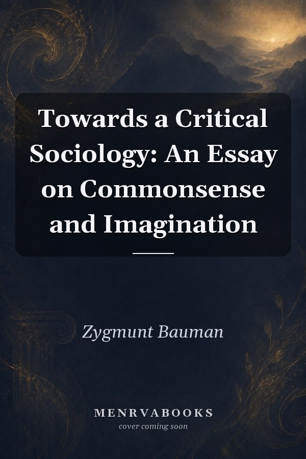 Towards a Critical Sociology: An Essay on Commonsense and Imagination