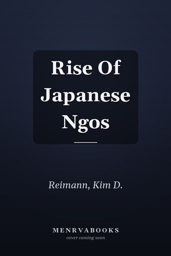 The Rise of Japanese NGOs
