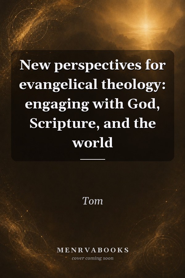 New perspectives for evangelical theology: engaging with God, Scripture, and the world