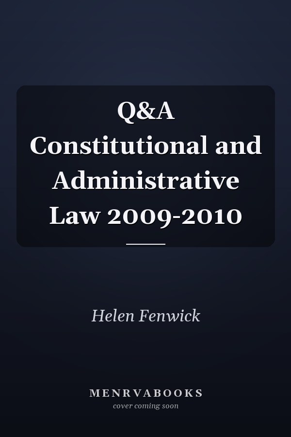 Q&A: Constitutional and Administrative Law
