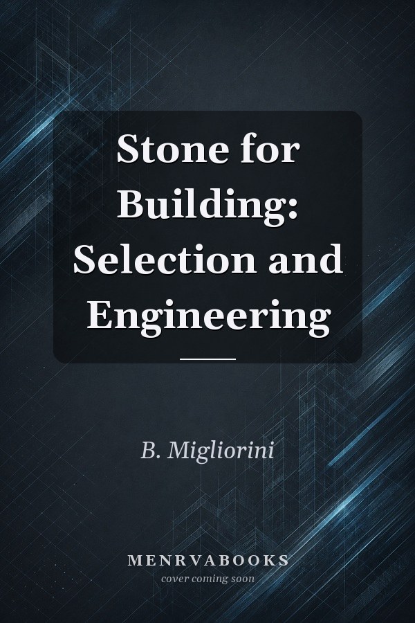 Stone for Building: Selection and Engineering
