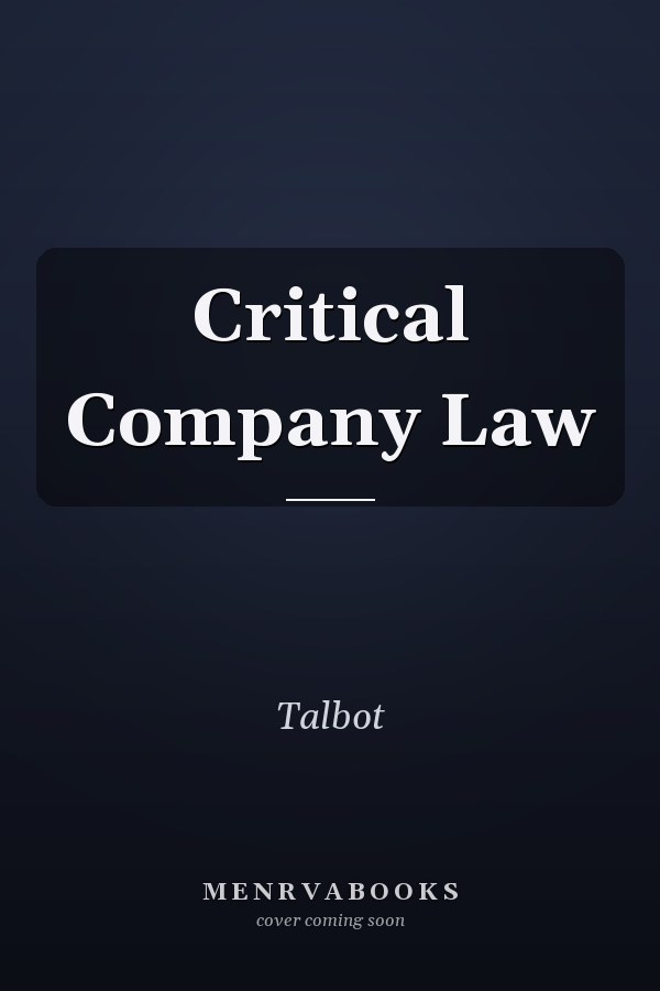 Critical Company Law