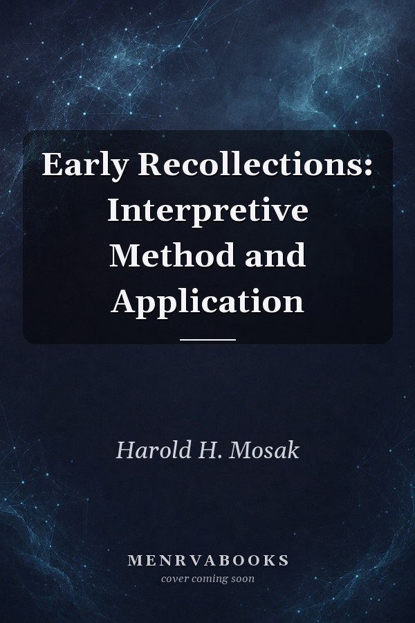 Early Recollections: Interpretive Method and Application
