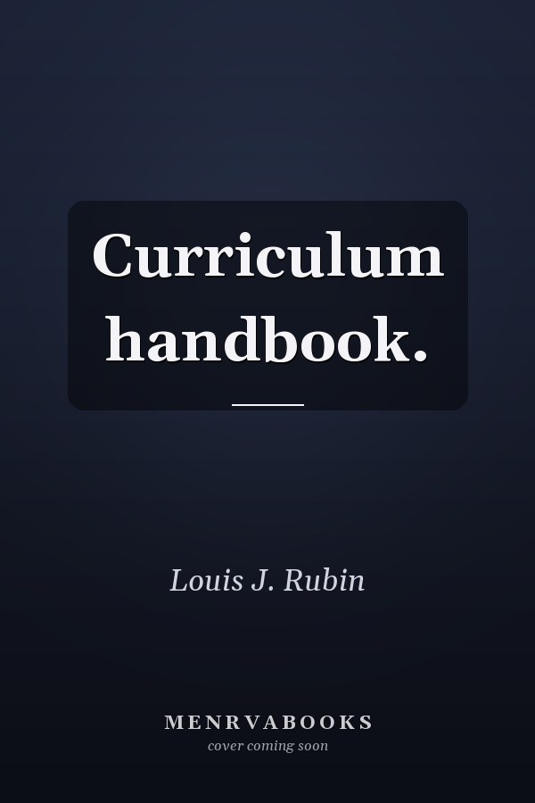 Curriculum Handbook