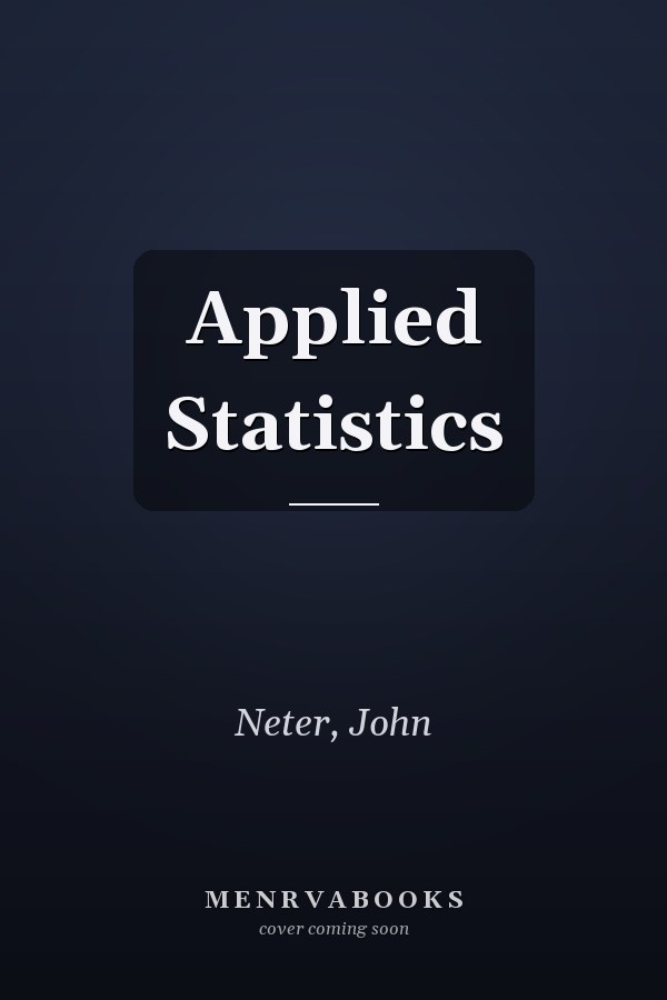 Applied Statistics