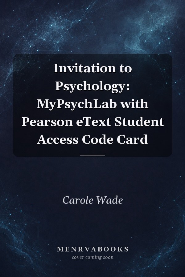 Invitation to Psychology: MyPsychLab with Pearson eText Student Access Code Card