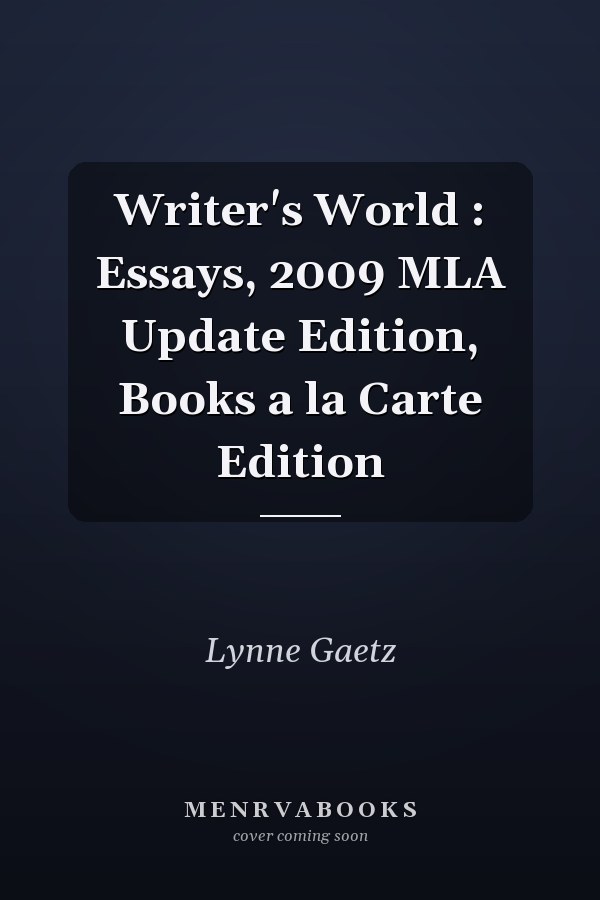 Writer's World: Essays