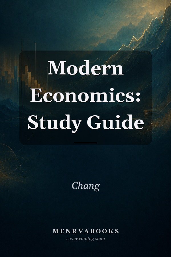 Modern Economics: Study Guide