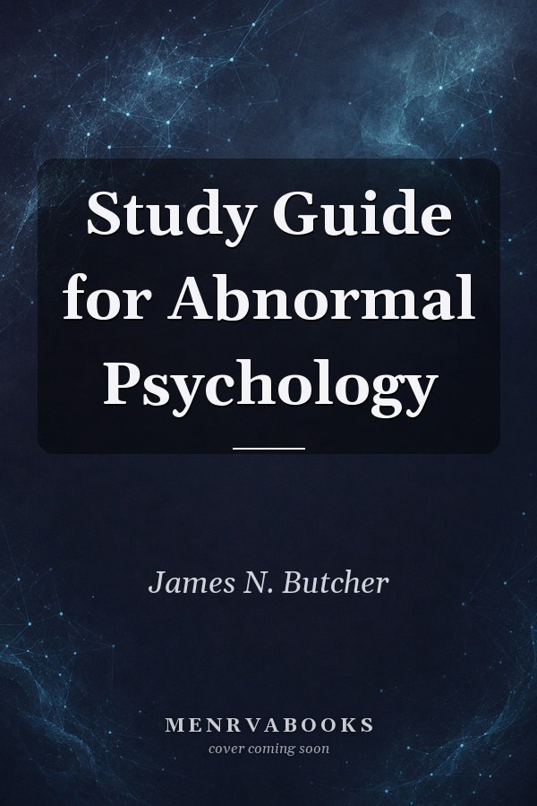 Study Guide for Abnormal Psychology