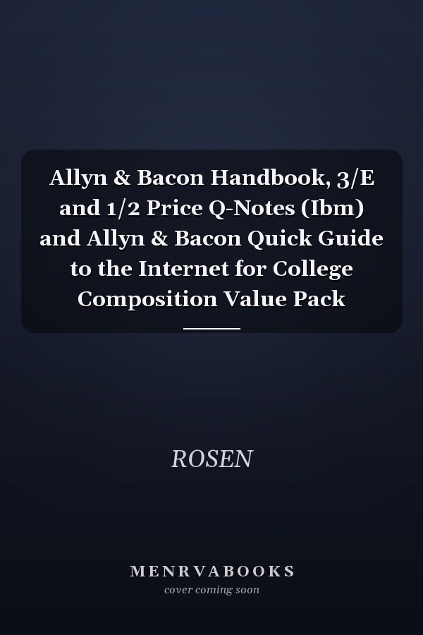 Allyn & Bacon Handbook: Value Pack