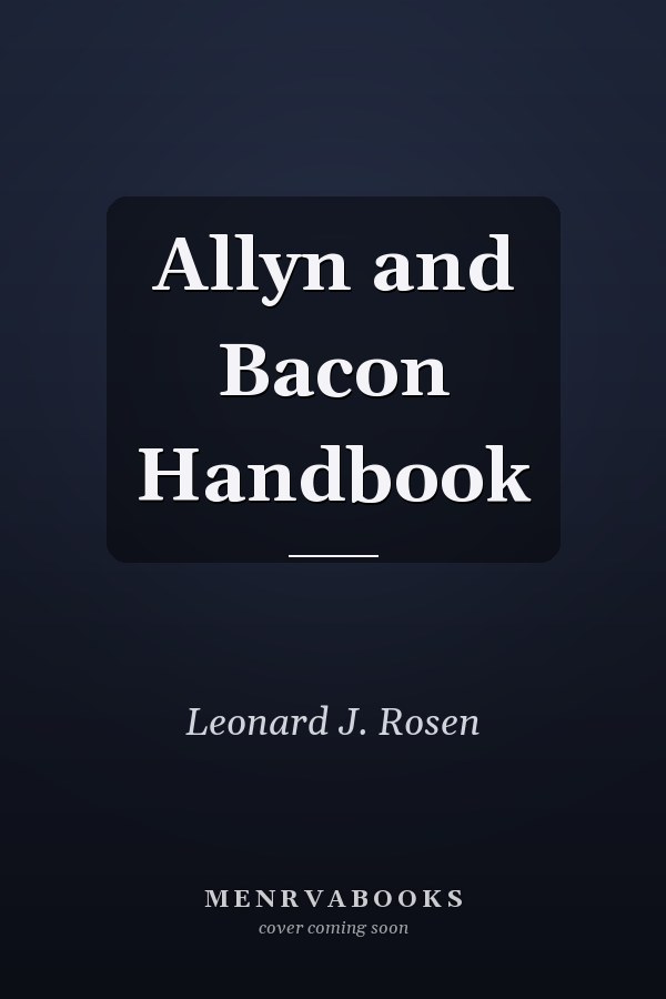 The Allyn and Bacon Handbook