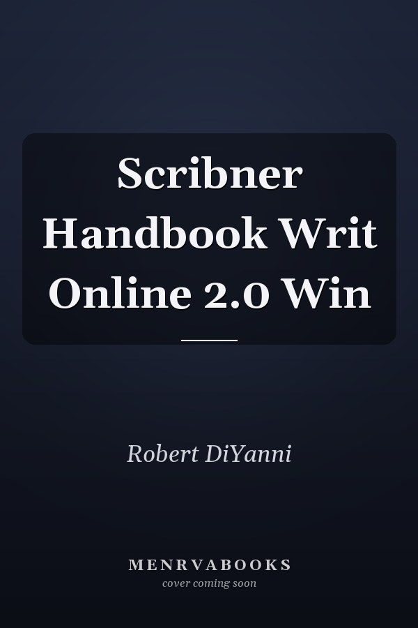 Scribner Handbook for Writers