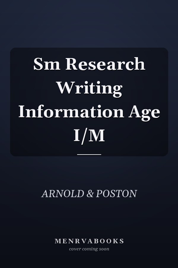 Research Writing in the Information Age: Instructor's Manual