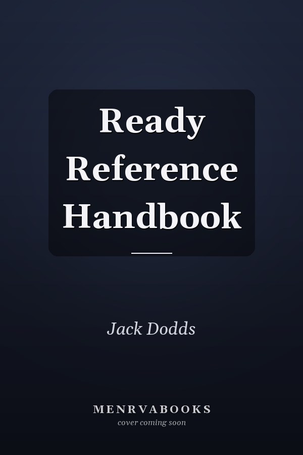Ready Reference Handbook