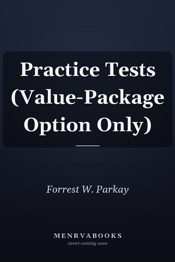 Practice Tests (Value-Package Option Only)